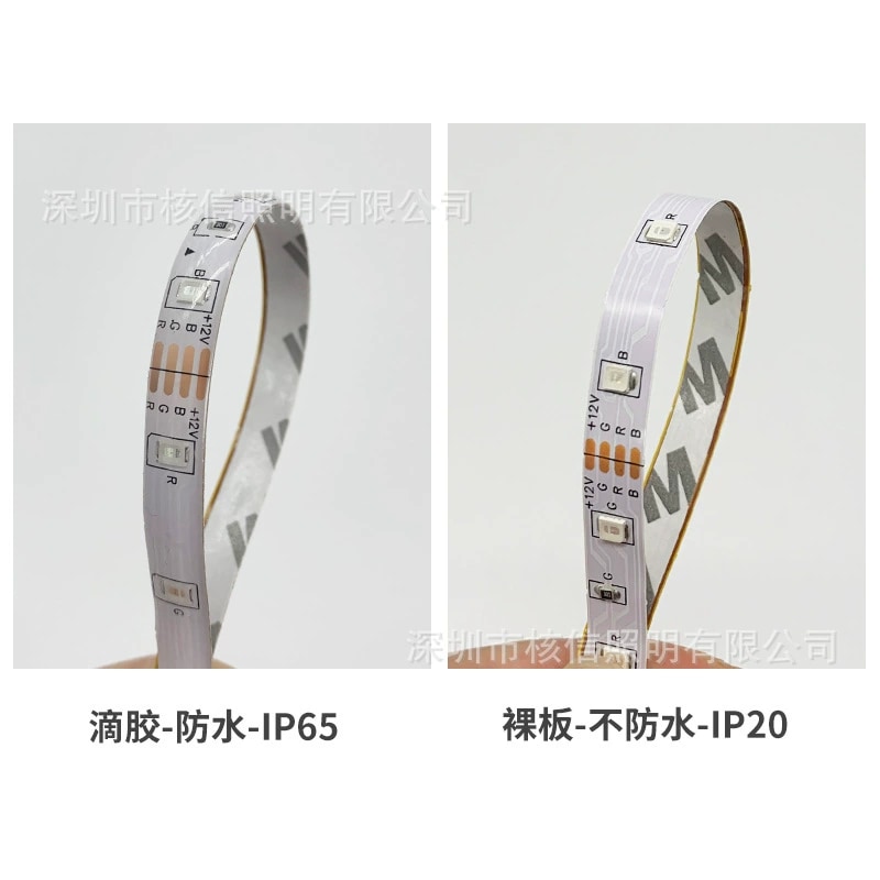 LED Strip Light - 12V DC 5 m 8 W RGB2835 12v