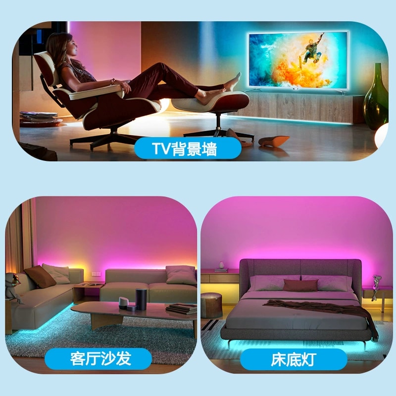 TV & Gaming Backlight Strip - 5050 5 m WiFi 5050 RGB