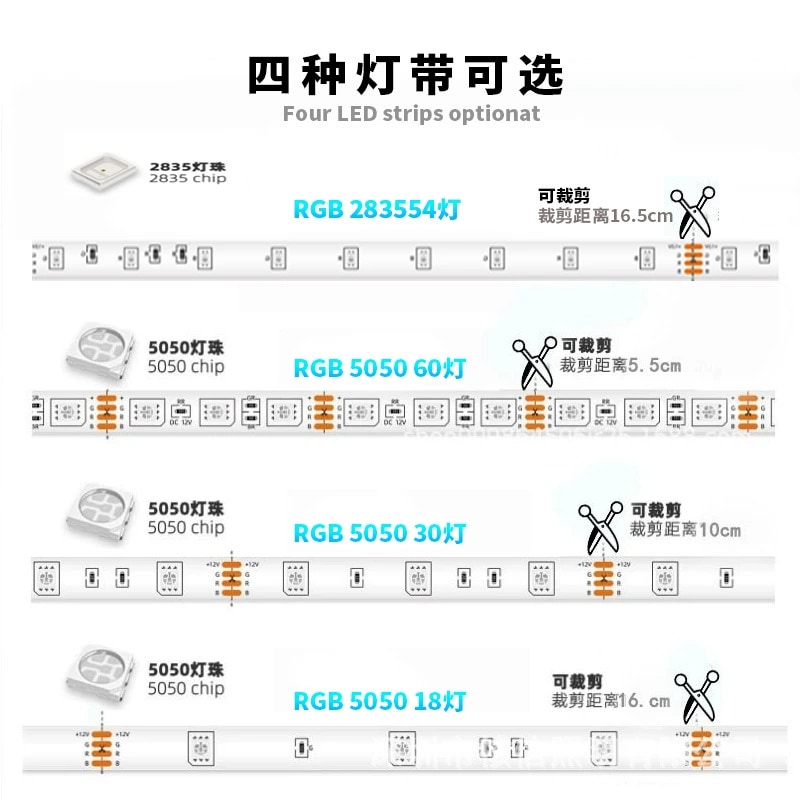 LED Strip Light - 24-key 5050RGB 2835RGB