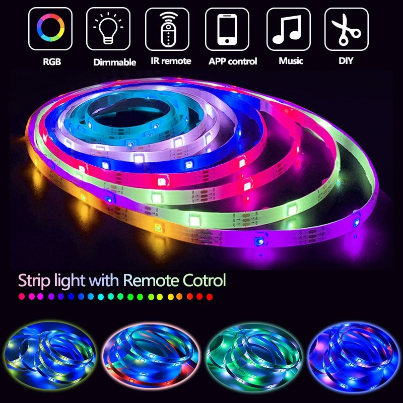 Addressable LED Strip - IP65 Bluetooth 5050RGBAddressable