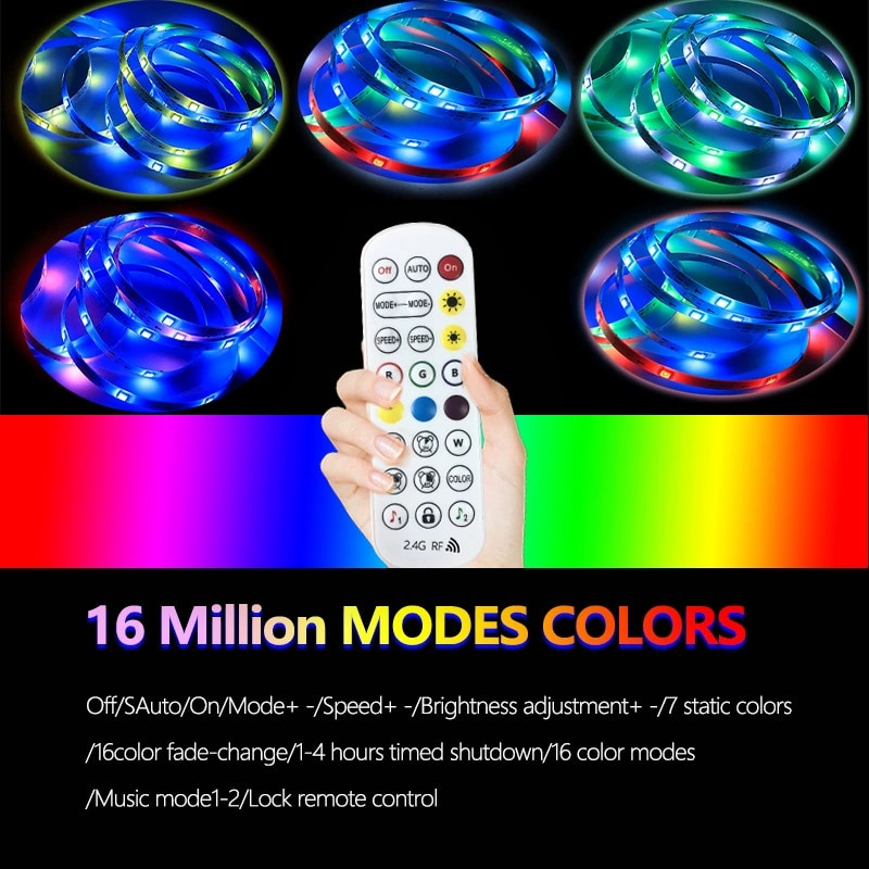 Addressable LED Strip - IP65 Bluetooth 5050RGBAddressable