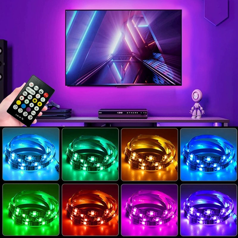 TV & Gaming Backlight Strip - 4 m Bluetooth 8 W 5050RGB