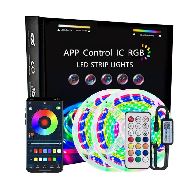 Addressable LED Strip - 2811 15 m Bluetooth 5050RGBAddressable