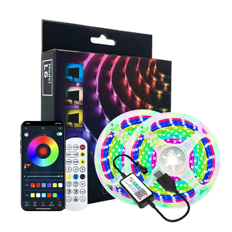 Addressable LED Strip - IP65 Bluetooth 5050RGBAddressable