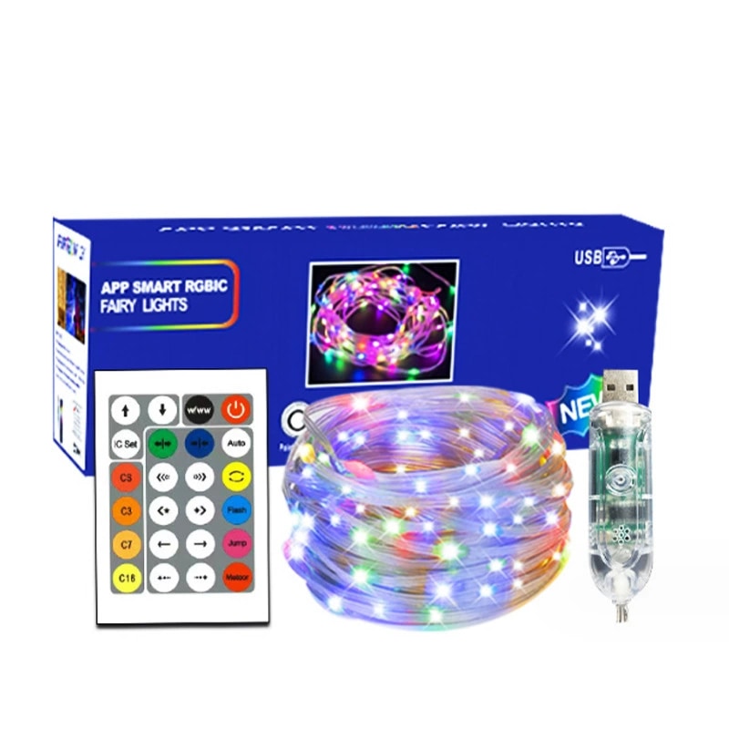 Christmas LED Light Strip - 5050 24-key 2 W
