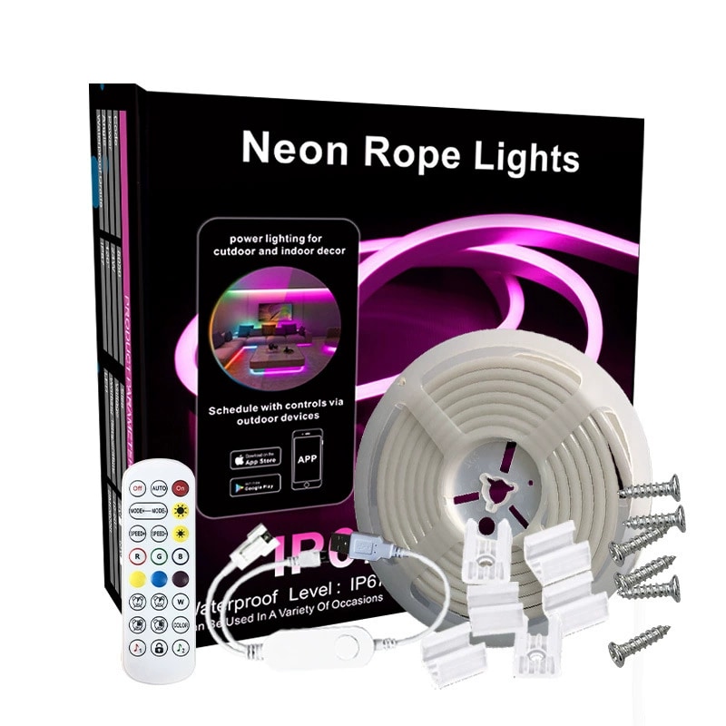 Flexible Silicone Neon Strip - Smart/Tuya 5050RGBAddressable