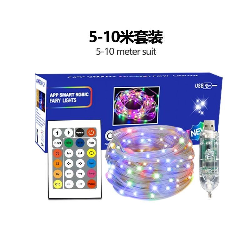 Christmas LED Light Strip - 5050 24-key 2 W