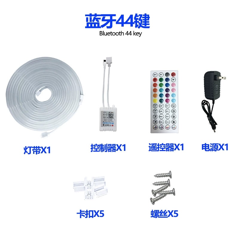 Flexible Silicone Neon Strip - Smart/Tuya Neon 3535RGB